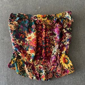 Cropped Anthropologie Tube Top